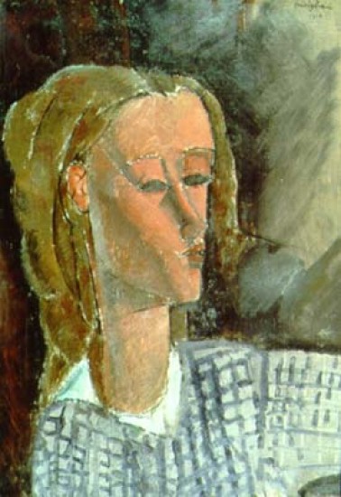 Modigliani  Amedeo  Portrait of Beatrice Hastings