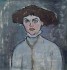 Modigliani Amedeo  Head of a Young Woman