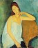 Modigliani Amedeo Ritratto di Jeanne Hebuterne seduta