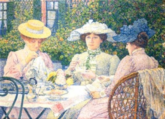 Rysselberghe Theo  van Il th in giardino