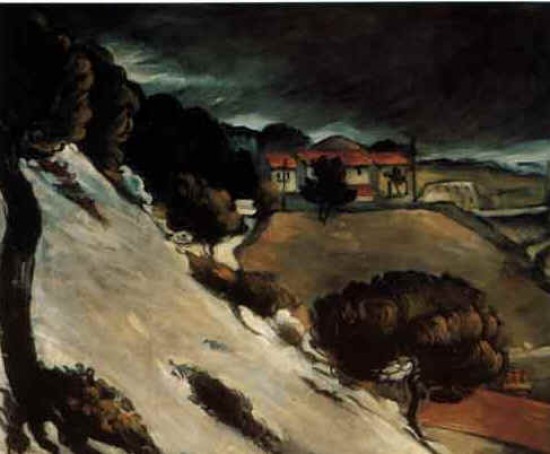 Cezanne   Neve sciolta all'Estaque 