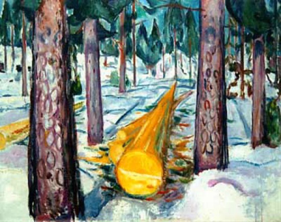 Munch THE YELLOW LOG,