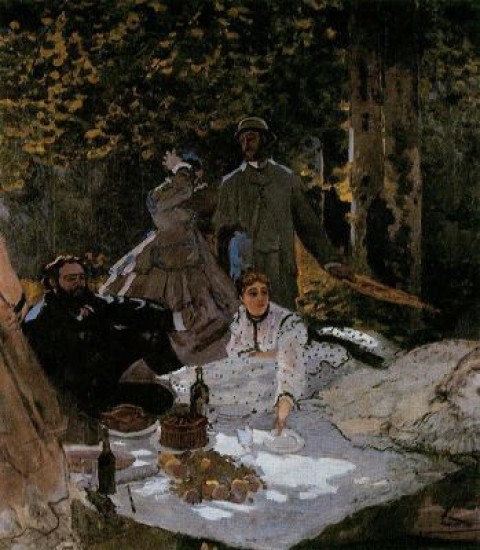 Monet Claude  Déjeuner sur l'herbes