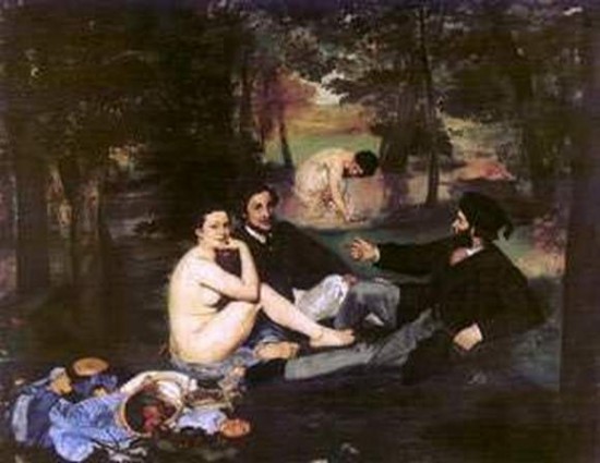 Manet Edouard  Colazione sull'erba