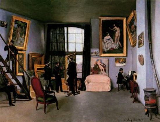 Bazille Frederic Studio; 9 rue de la Condamine