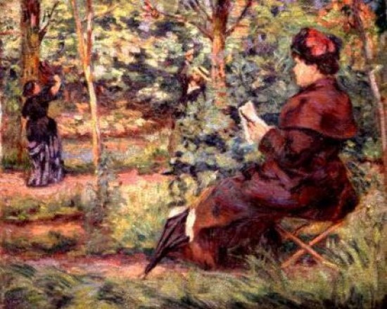 Guillaumin  Armand  In giardino