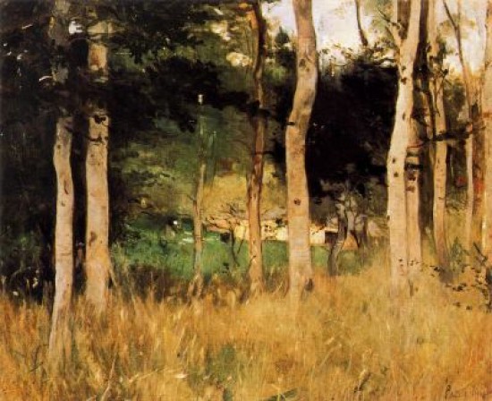 Morisot Berthe   bosco in Normandia