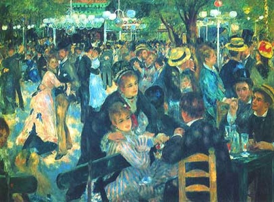 Renoir Pierre-Auguste ballo al Moulin de La galette