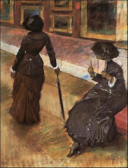 Degas Edgar mary Cassat al louvre