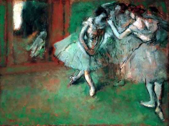 Degas Edgar  Gruppo di ballerine