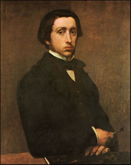  degas Edgar Portrait of Ren-Hilire de Gas    