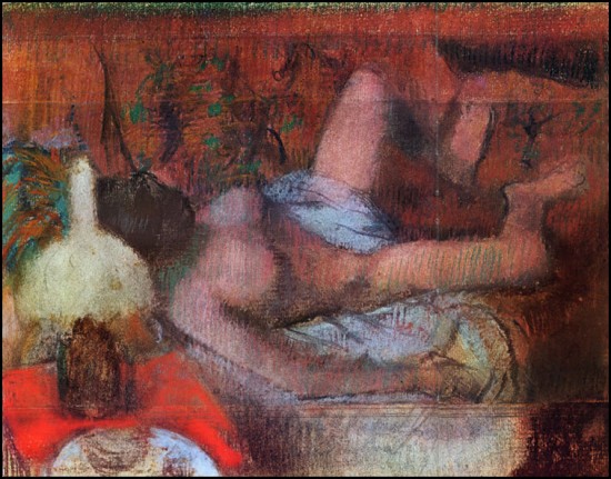 Degas Edgar  Nudo disteso