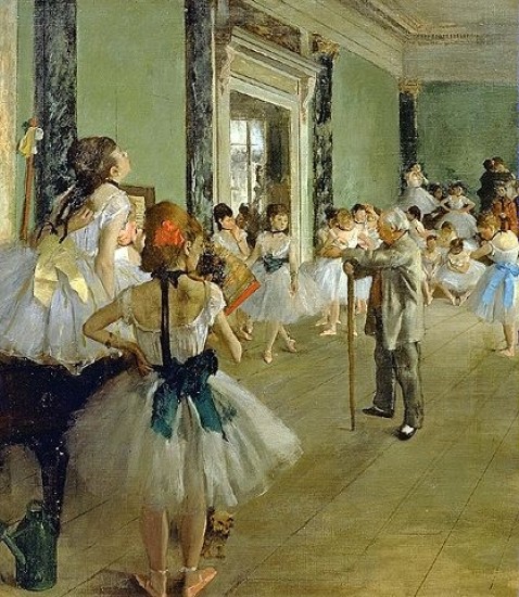 Degas Edgar  Lezione di danza