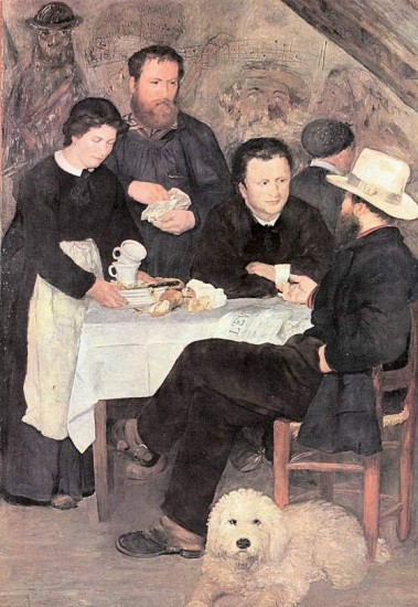 Renoir Pierre Auguste   Alla locanda di Mary thony.