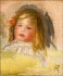 Renoir pierre auguste  Bambina biondo