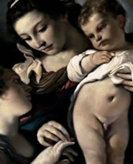 Madonna con bambino e Santa Caterina