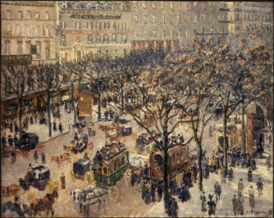 Pissarro Camille  Boulevard des Italiens, Morning, Sunlight, 