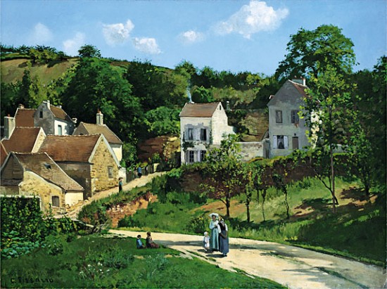 Pissaro Camille The Hermitage at Pontoise, 