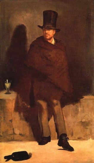 Manet Edouard  The Absinthe Drinker, 
