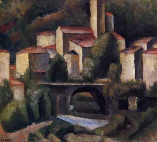 C. Carrà, San Giacomo di Varallo, 1924