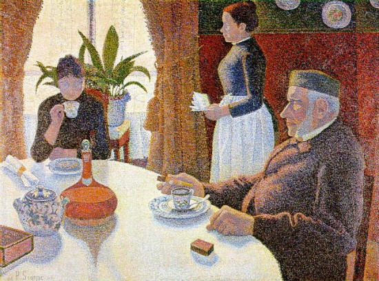 Signac Paul  l'ora di pranzo