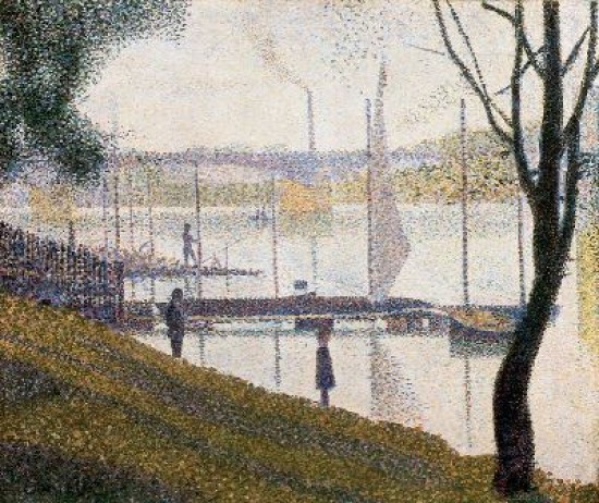 Seurat George Pierre Il ponte di Courbevoie