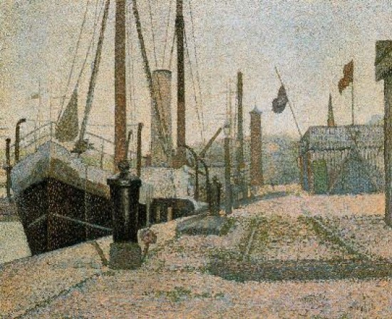 Seurat George Pierre  La Maria, Honfleur