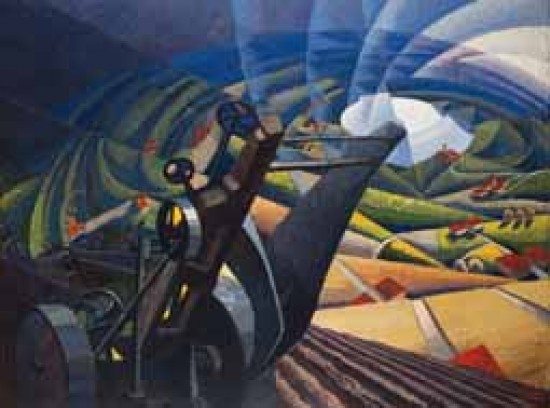 Gerardo Dottori, LAgricoltura, 1934,