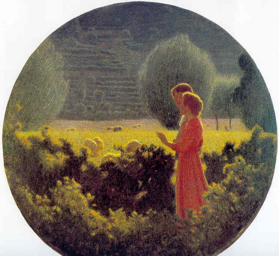 Pellizza da Volpedo Passeggiata amoroso