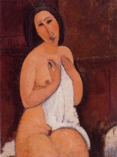 Modigliani Amedeo Nu  la chemise