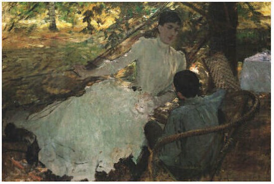 De Nittis Giuseppe  Amaca