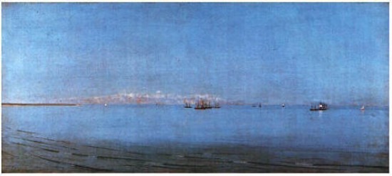 De Nittis Giuseppe Bonaccia al largo di Brindisi