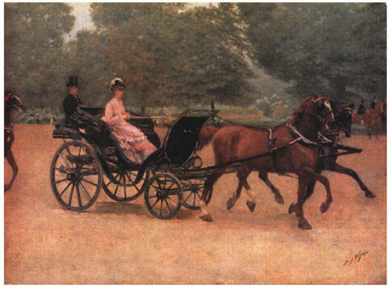 de Nittis Giuseppe Guidando