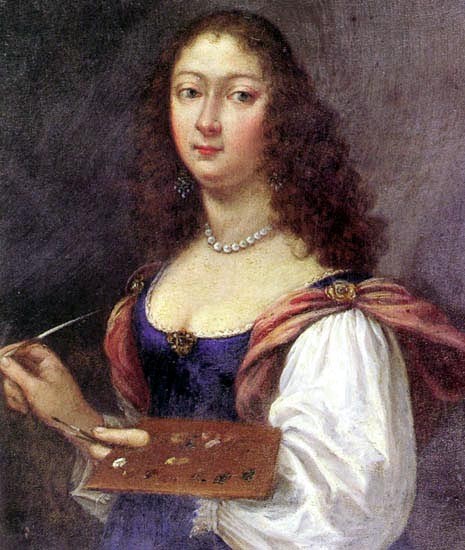 Sirani Elisabetta  Autoritratto