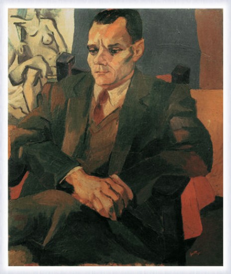 Guttuso Renato Ritratto di Alberto Moravia, 