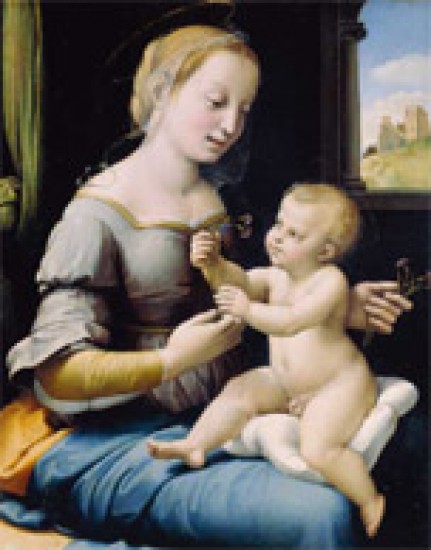 Raffaello madonna dei Garofani