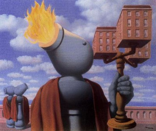 Magritte Ren  Il cicerone