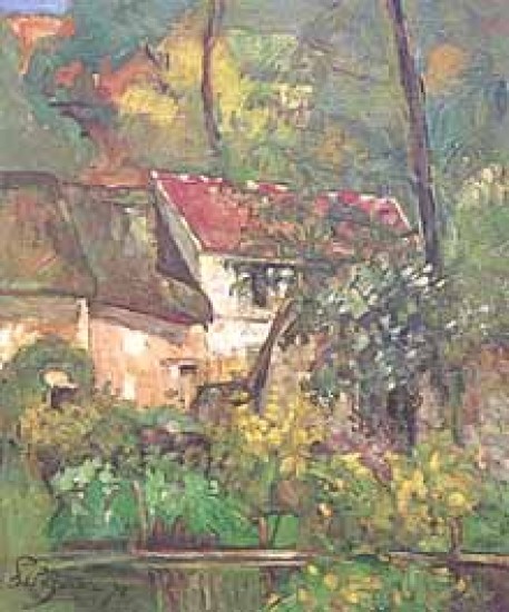 Cézanne Paul La casa di Père Lacroix)