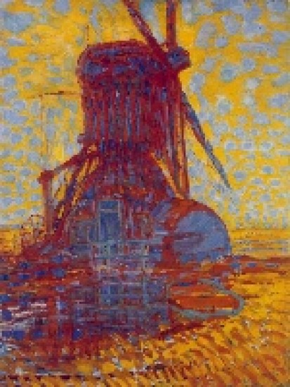 Mondrian, Piet Molen (Mill); Mill in Sunlight