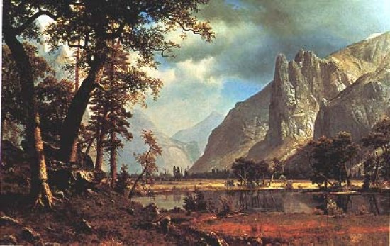 Bierstadt Albert Yosemite Valley, 