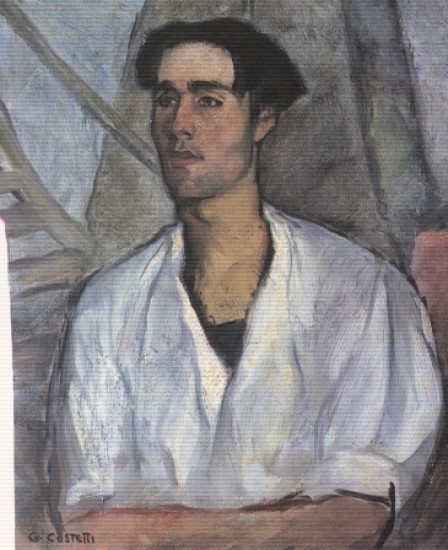Costetti giovanni Ritratto del pittore  Renzo Agostini 
