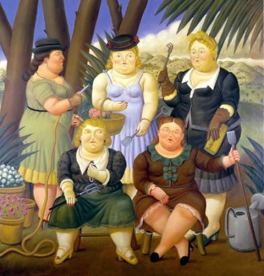Botero Ferdinando Il Club del Giardinaggio