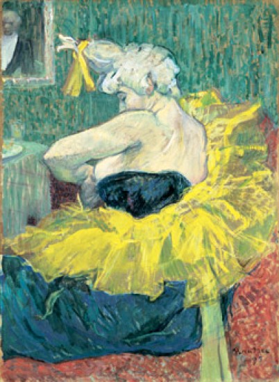 Toulouse-Lautrec Henri The Clowness Cha-U-Kao 