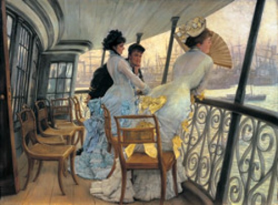 Tissot James The Gallery of HMS Calcutta 