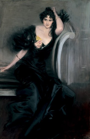 Boldini Giovanni Gertrude Elizabeth, Lady Colin Campbell about 