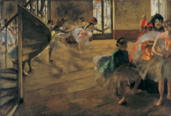 Degas Edgar The Rehearsal 1871