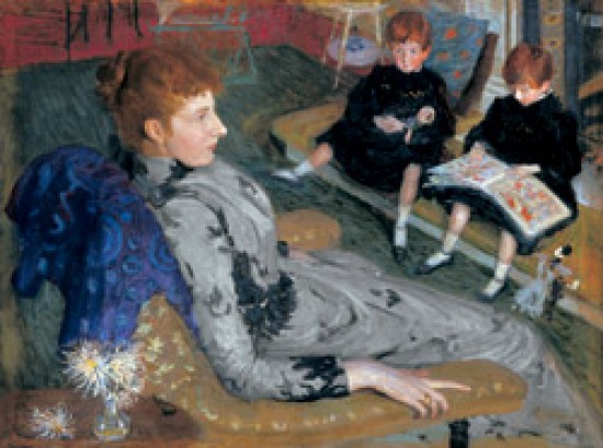 Steer Philip Wilson Mrs Cyprian Williams and her Two Little Girls 