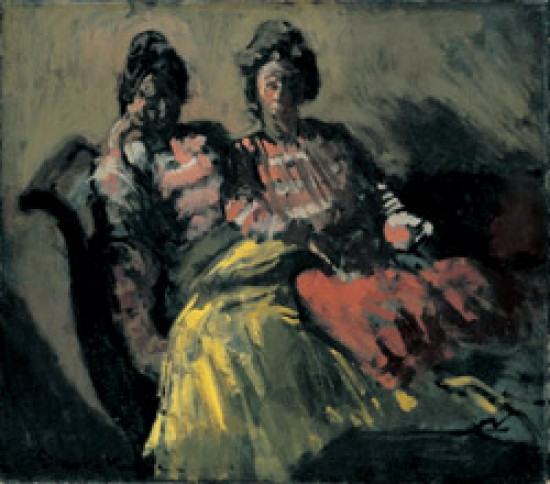 Sickert Walter Richard Two Women on a Sofa: Le Tose 