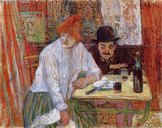 Toulouse lautrec A la Mie, 1891,