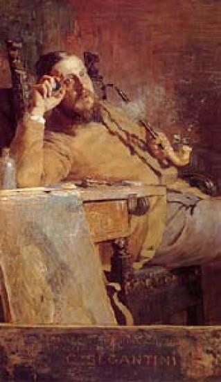 Segantini Giovanni Ritratto di Vittore Grubicy,